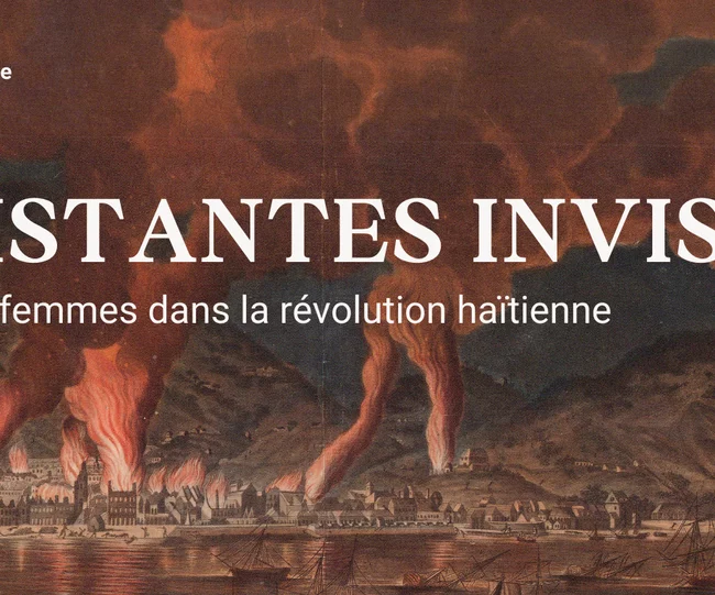 Vue de l’incendie de la ville du Cap Français – 1793 – Coll. Collectivité Territoriale de Martinique – Archives – 15Fi182